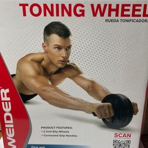 Weider Toning Wheel Exercise Fitness Firm & Tone Your Upper Body NWT